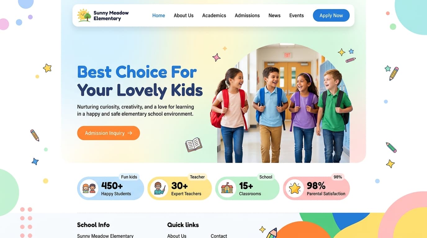 Web Application Development Mockup