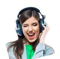 Headphone Girl - Team Hub